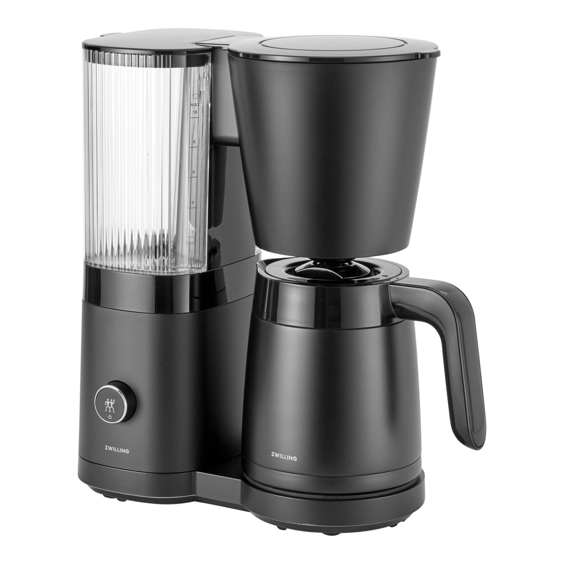 Zwilling Filterkaffeemaschine Enfinigy, Papierfilter 1x4, Thermokanne, Aromafunktion, SCA-zertifiziert (Certified Home Brewer)