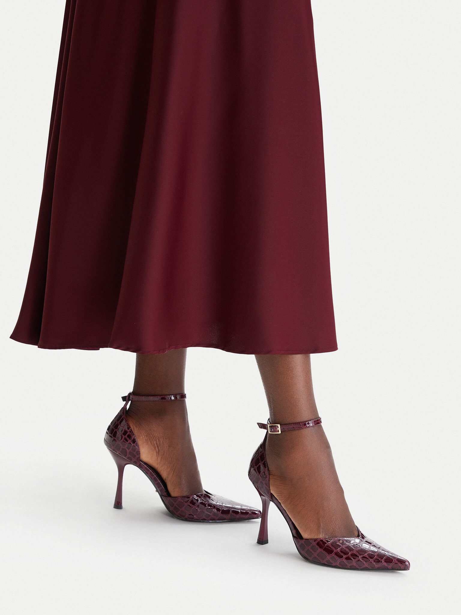 DeeZee Deezee Damen High Heels Burgund DeeZee-CEO-LS6049-10 Burgund High-He günstig online kaufen