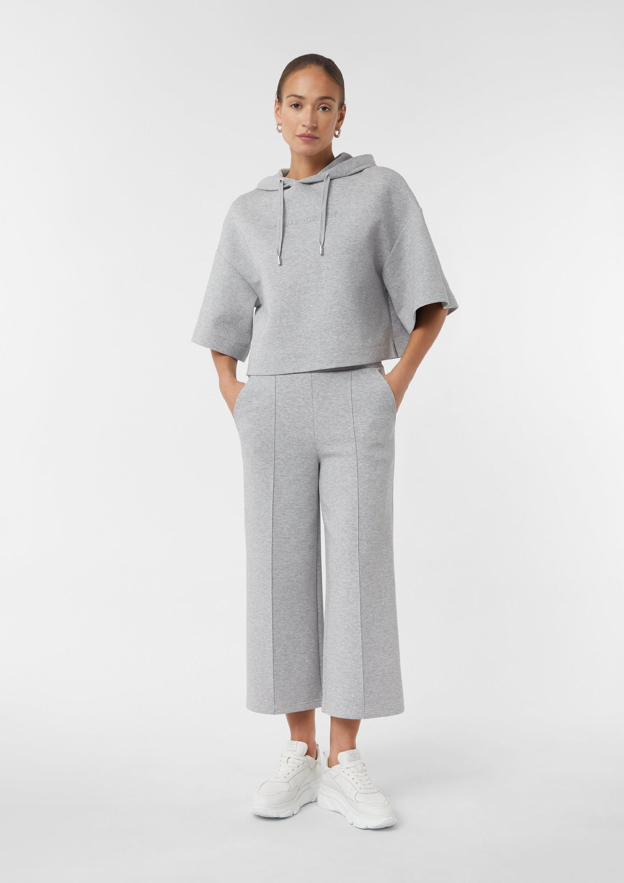 comma Culotte Hose Sweat-Culotte mit Biesen günstig online kaufen