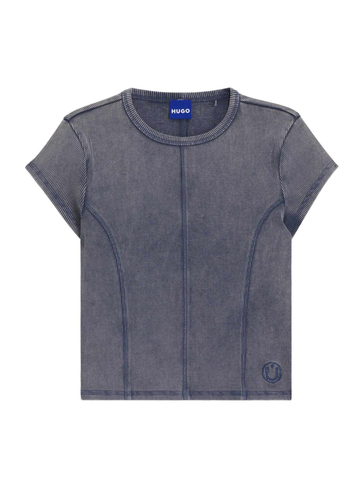 HUGO Blue Kurzarmshirt HUGO Women BLUE