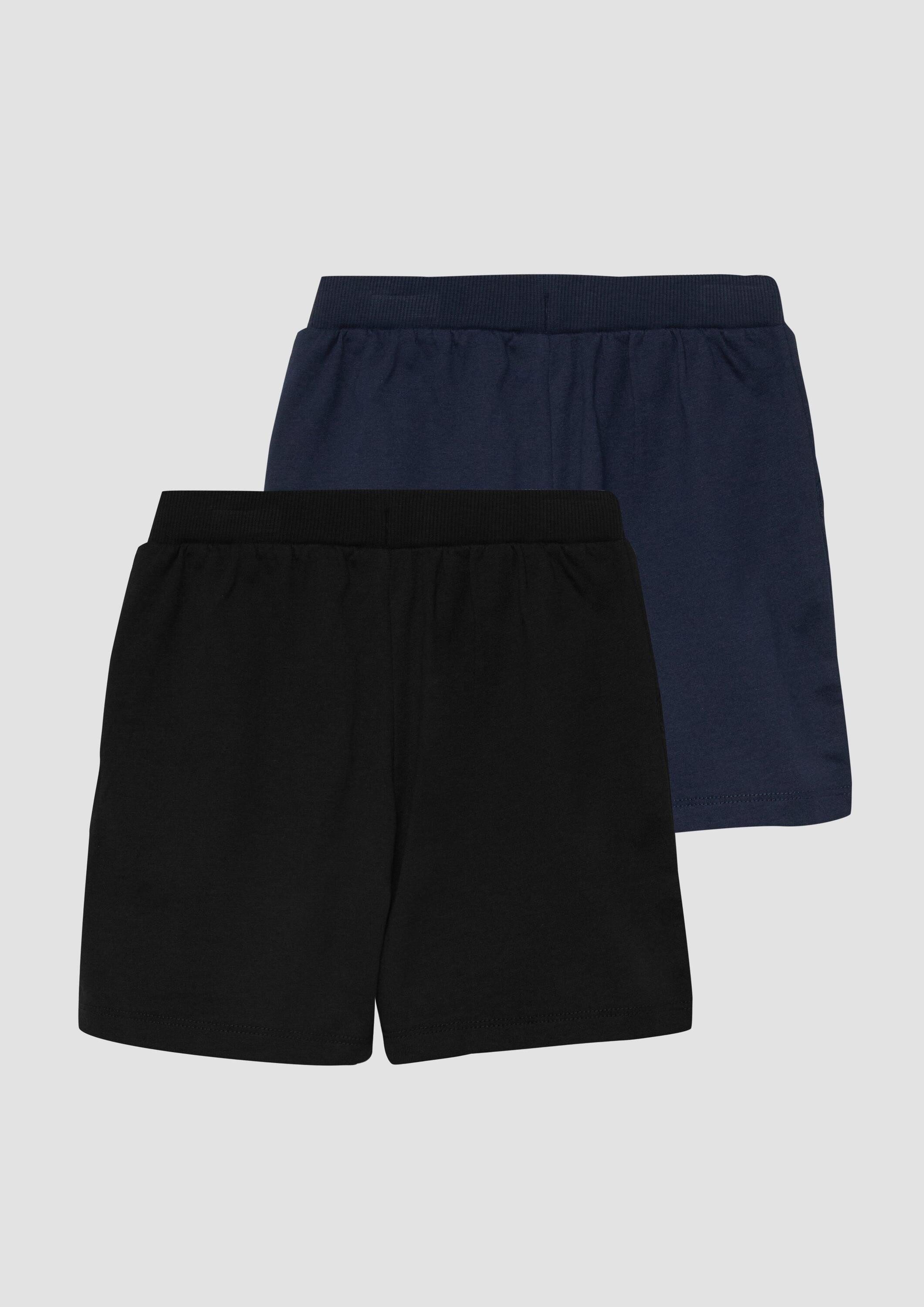 s.Oliver Shorts Leggings 2er-Pack Bermuda aus Jersey