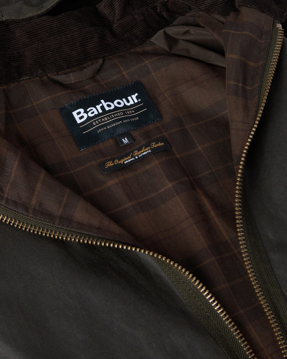 Barbour Allwetterjacke Wachsjacke Bardon Spey Tartan günstig online kaufen