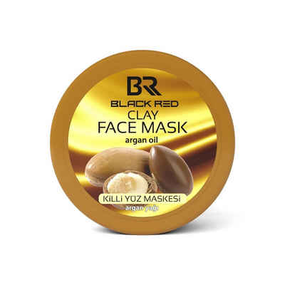 Dora Kozmetik Gesichtsmaske Black & Red Clay Face Mask Argan Oil 400g