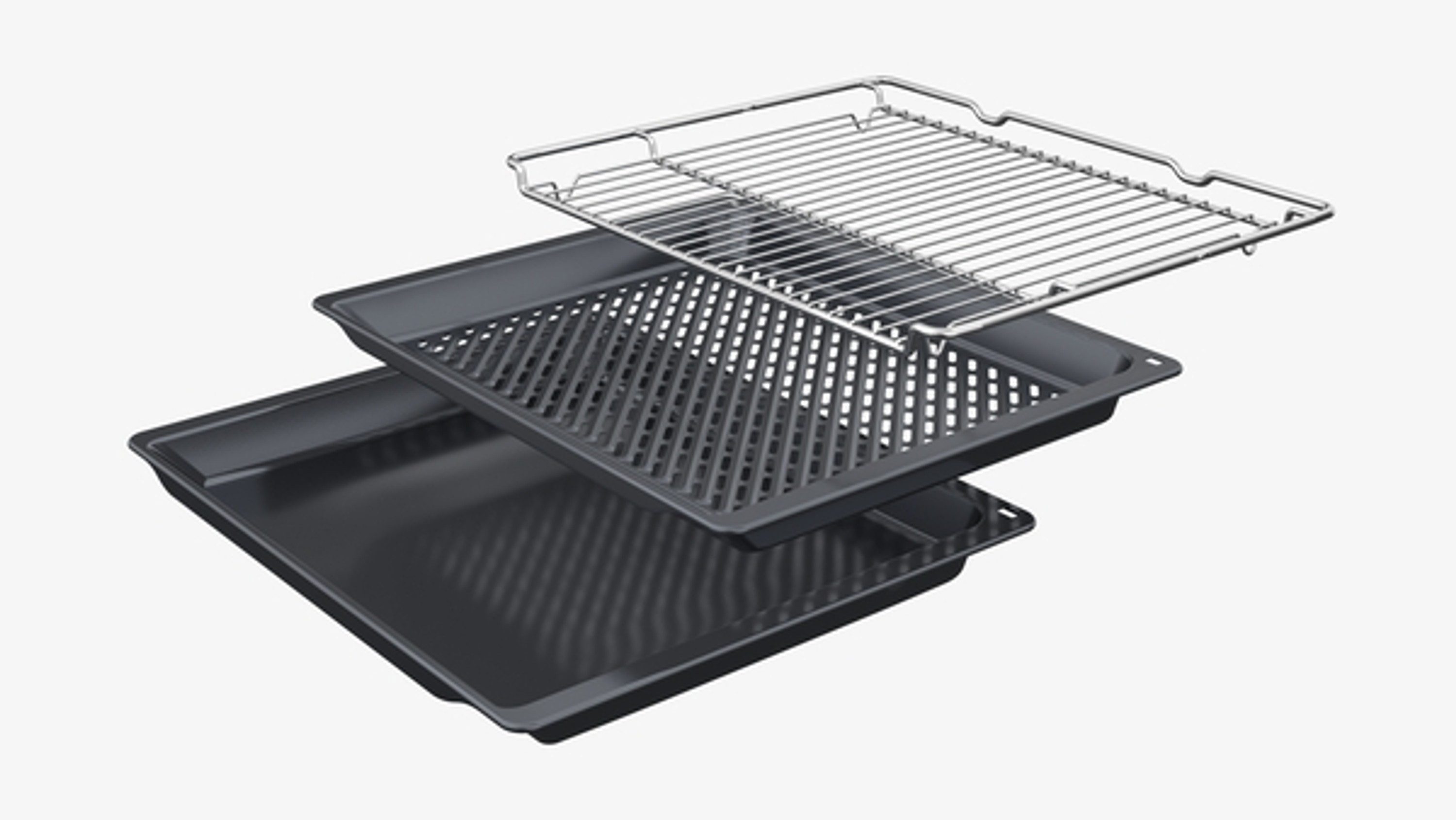 NEFF Einbaubackofen B6AVJ7AG3, mit Auszug nachrüstbar, voll versenkbare Tür, Air Fry, Dampfzugabe