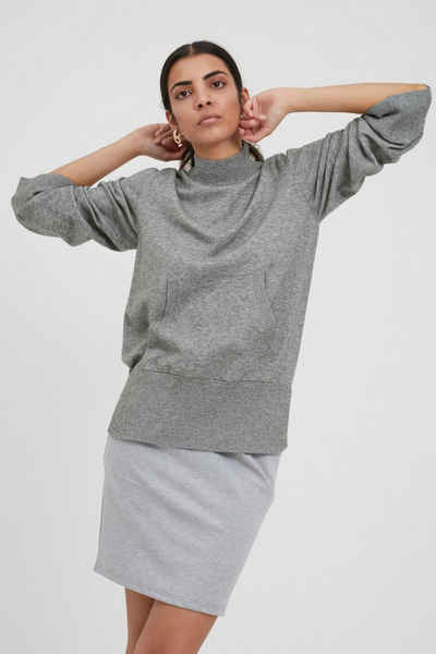 Ichi Sweatshirt »IHKAVA LS6 - 20115036« Sweatshirt mit hohem Kragen