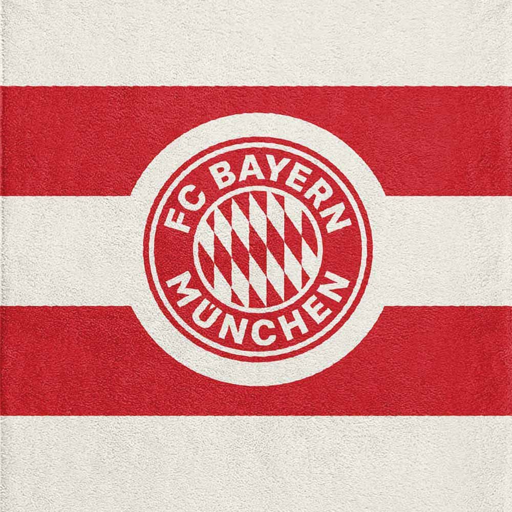 FC Bayern München Duschtuch FC Bayern München Duschtuch Rot / Weiß – Bild 2 von 5