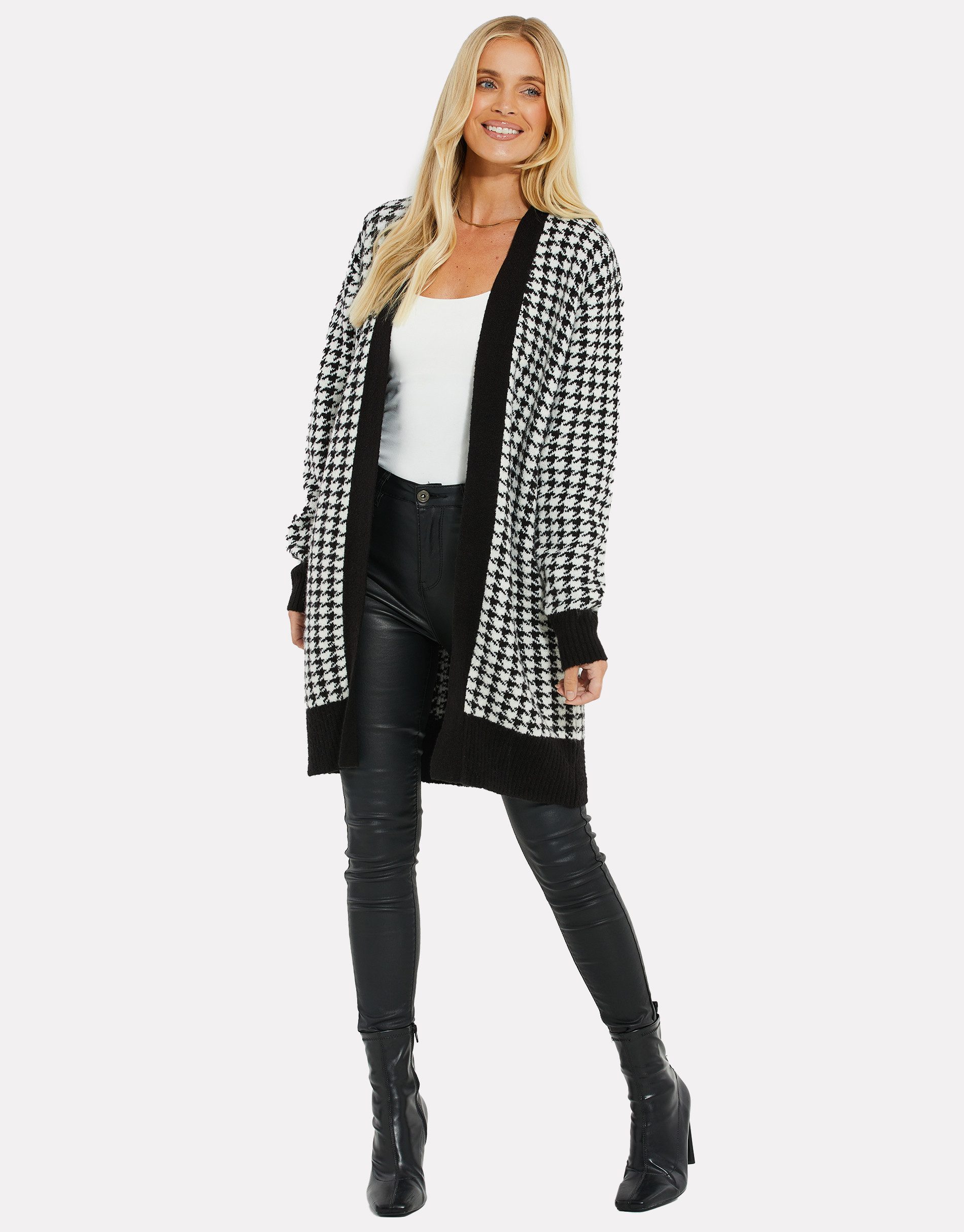 Threadbare Strickjacke (1-tlg) im tollen Leo-Design günstig online kaufen