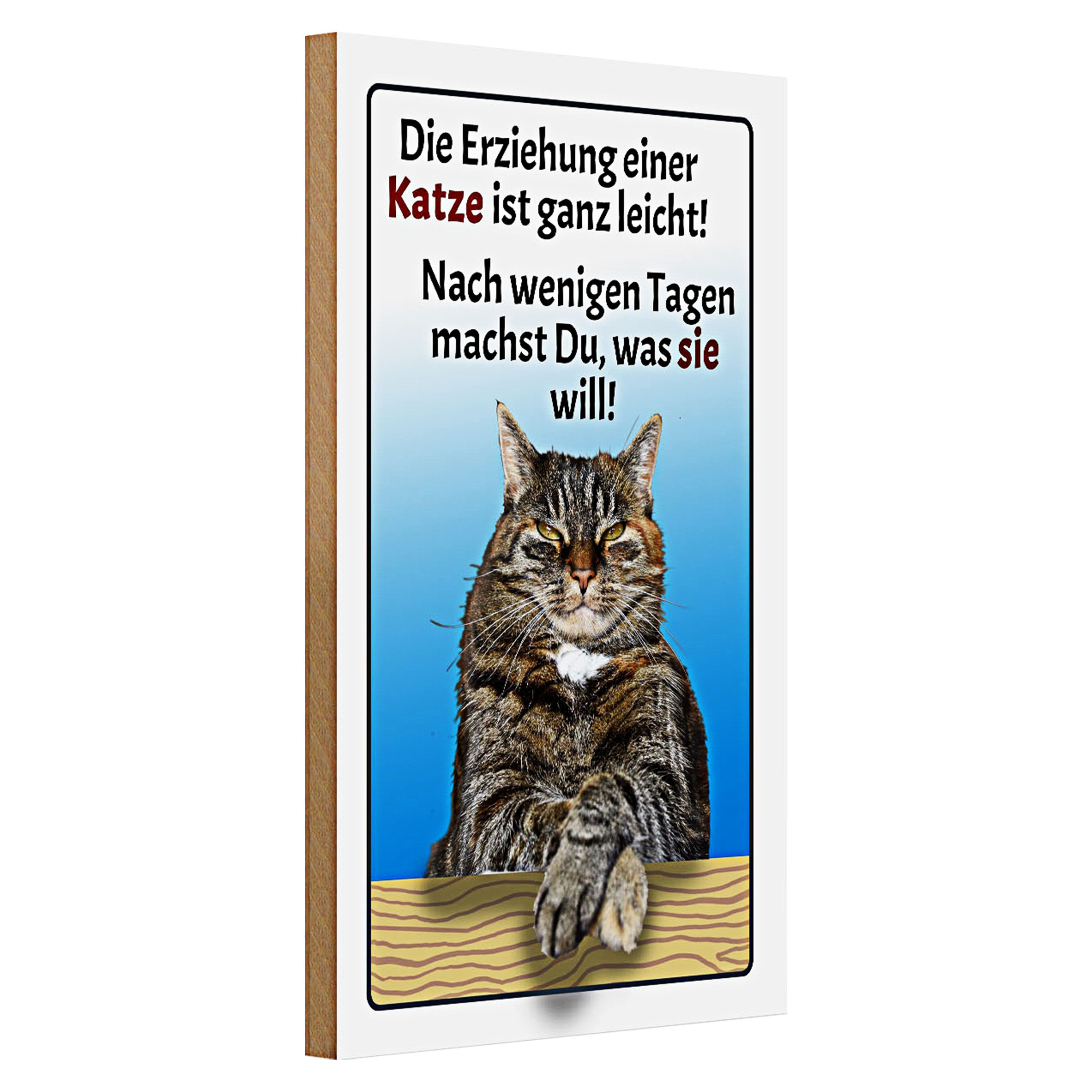 Roomando Holzbild Holzschild Spruch 20x30cm die günstig online kaufen