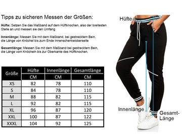 L.gonline Jogginghose Damen Jogginghose, Uni Colour Design 5000, Trainingshose, Fitness (Sweatpants, 1-tlg) Fitness Freizeit Casual