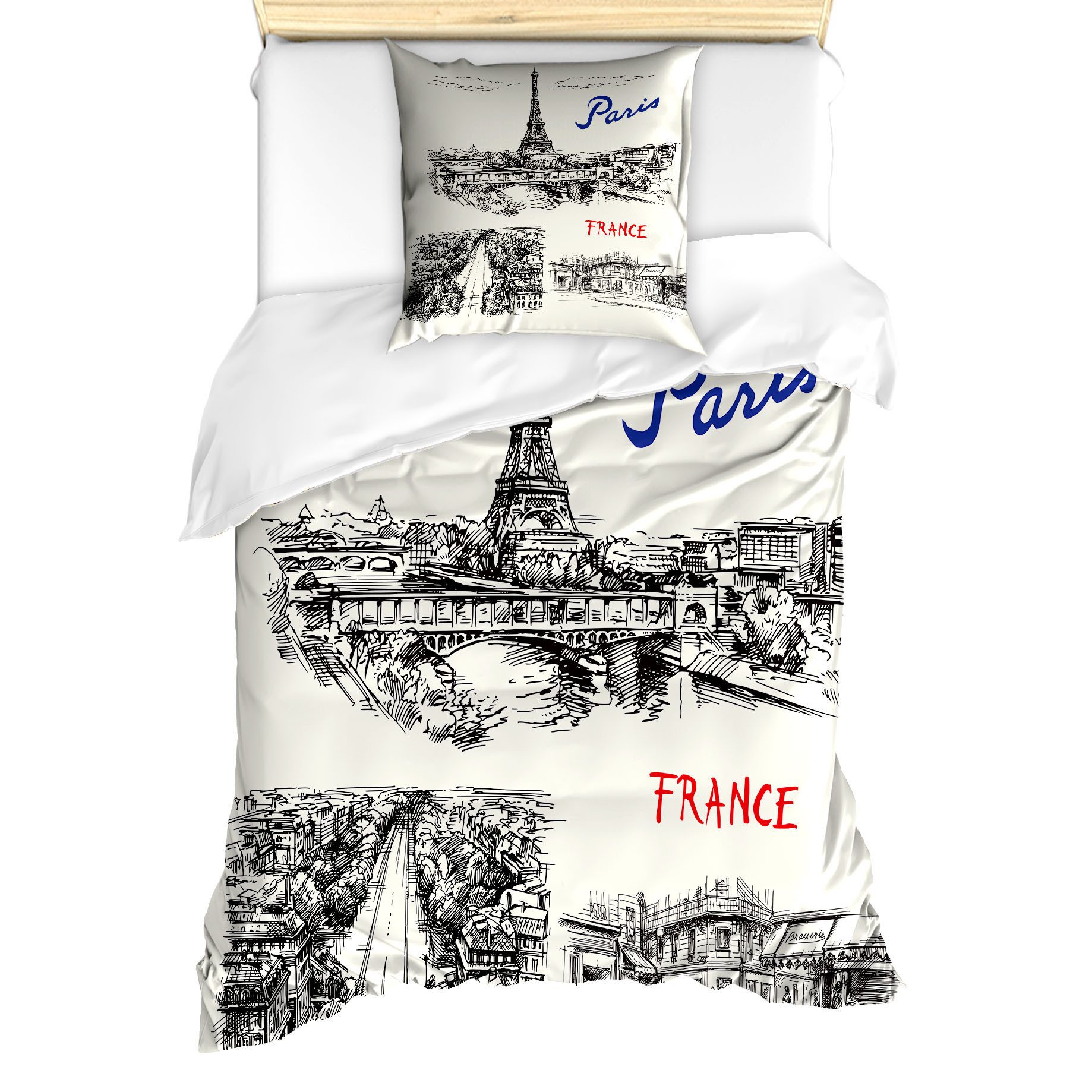 Bettwäsche Milbensicher Всеrgiker geeignet mit Kissenbezug