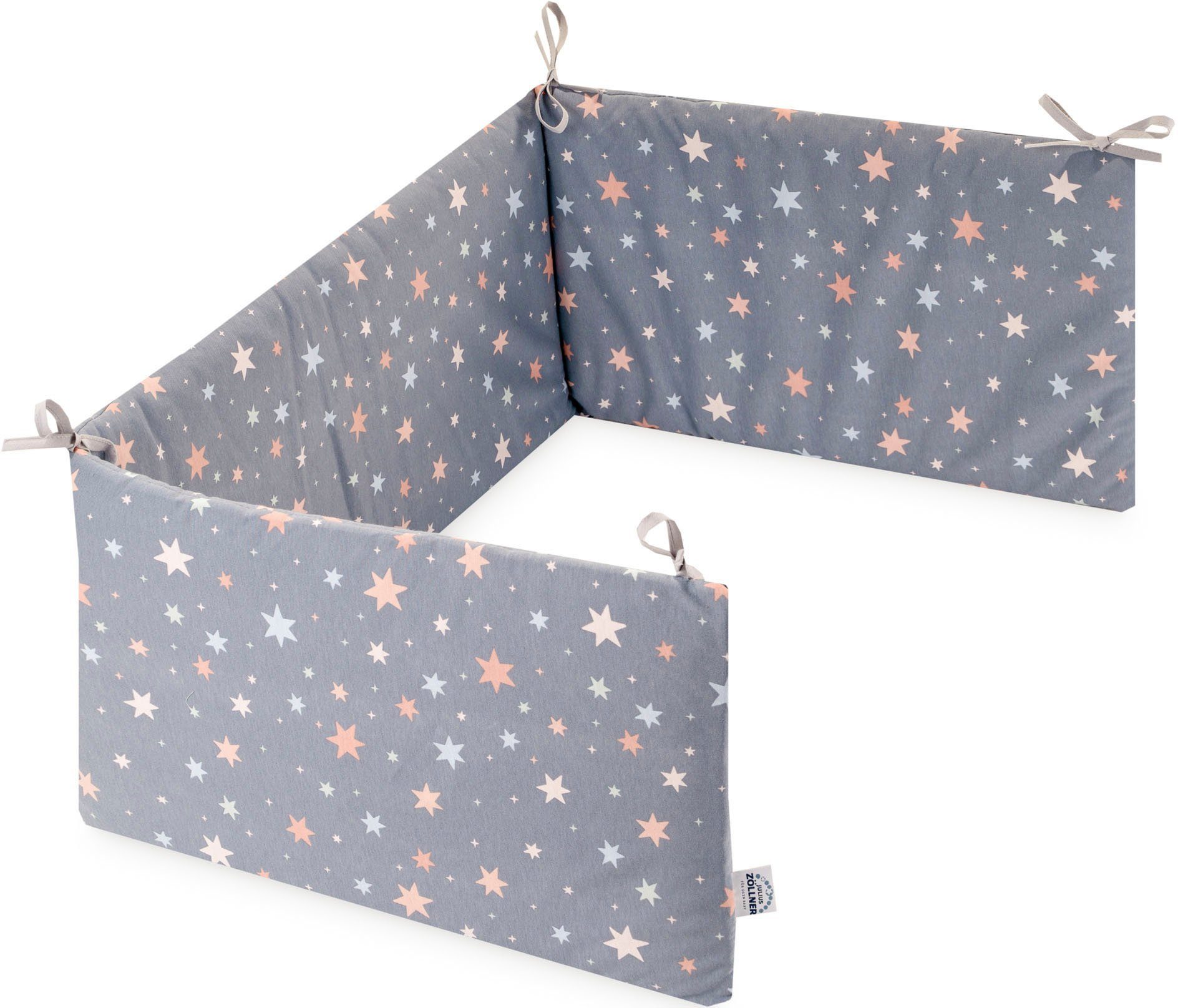 Julius Zöllner Bettnestchen Comfort Soft, Shiny Stars, Made in Germany