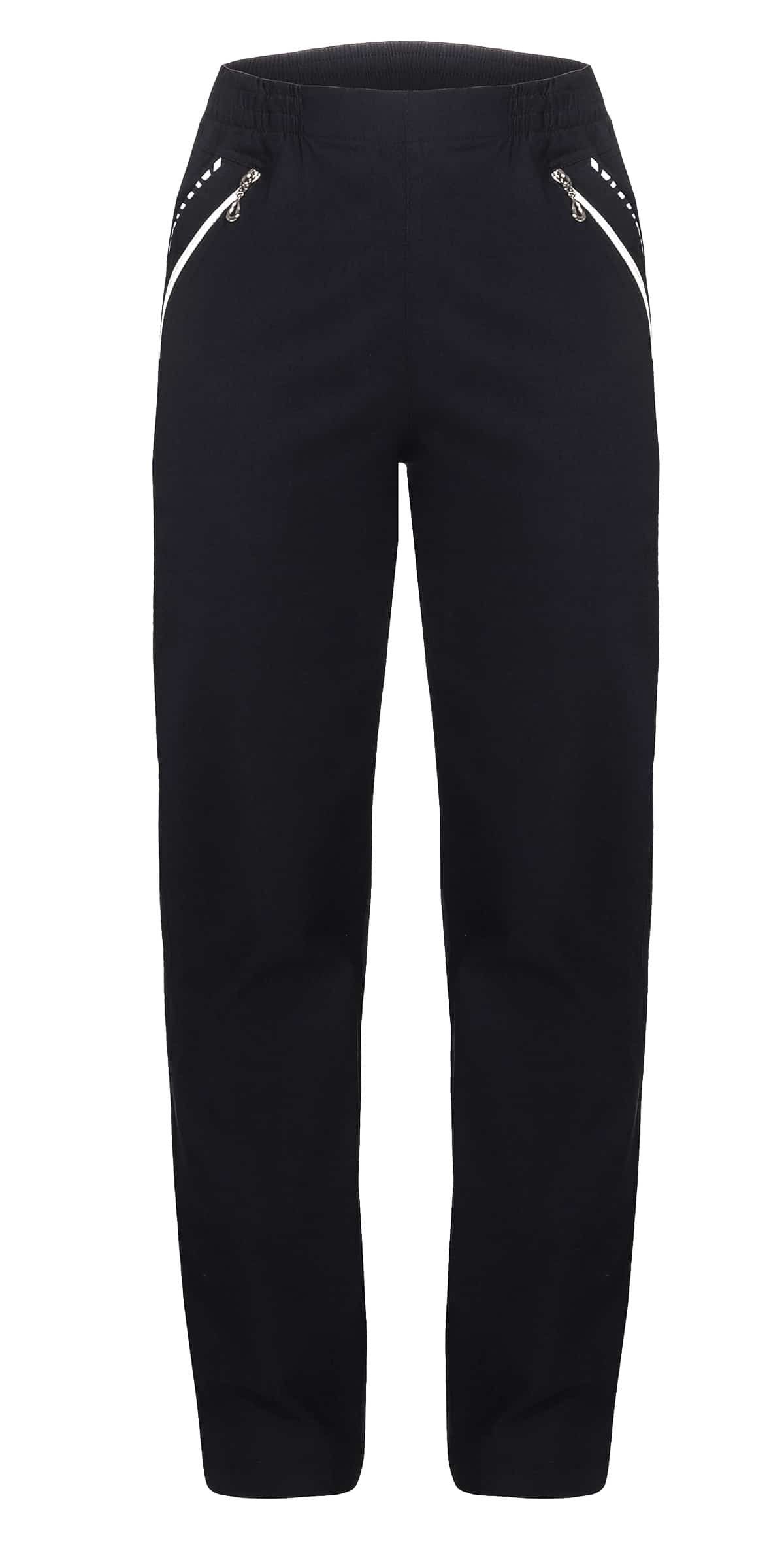 Schlupfhose Damen Stoffhose leichte Stretchhose Freizeithose