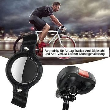 SOTOR Airtag Fahrradständer Airtag Silikonhülle Fahrrad GPS-Tracker (Tragbarer Anti-Lost Tracker Halterung)