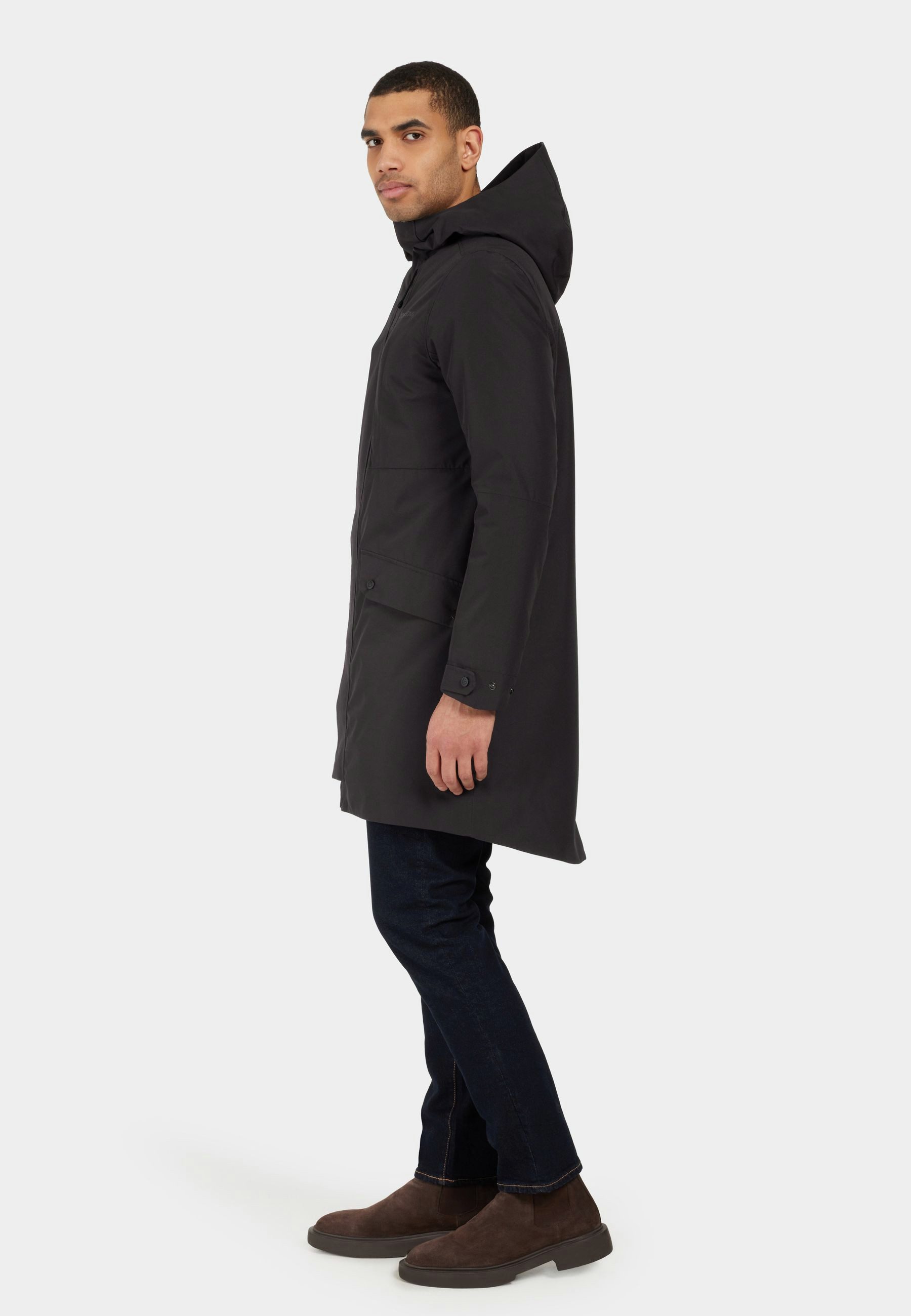 Didriksons Funktionsparka Herren Winterjacke Winterparka Wasserdicht FALKE mit Kapuze mit Taschen