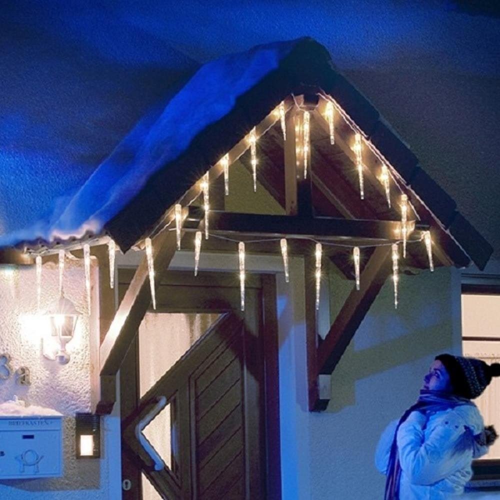 KONSTSMIDE LEDLichterkette 2736202 LED Eiszapfen Lichterkette kaltweiß