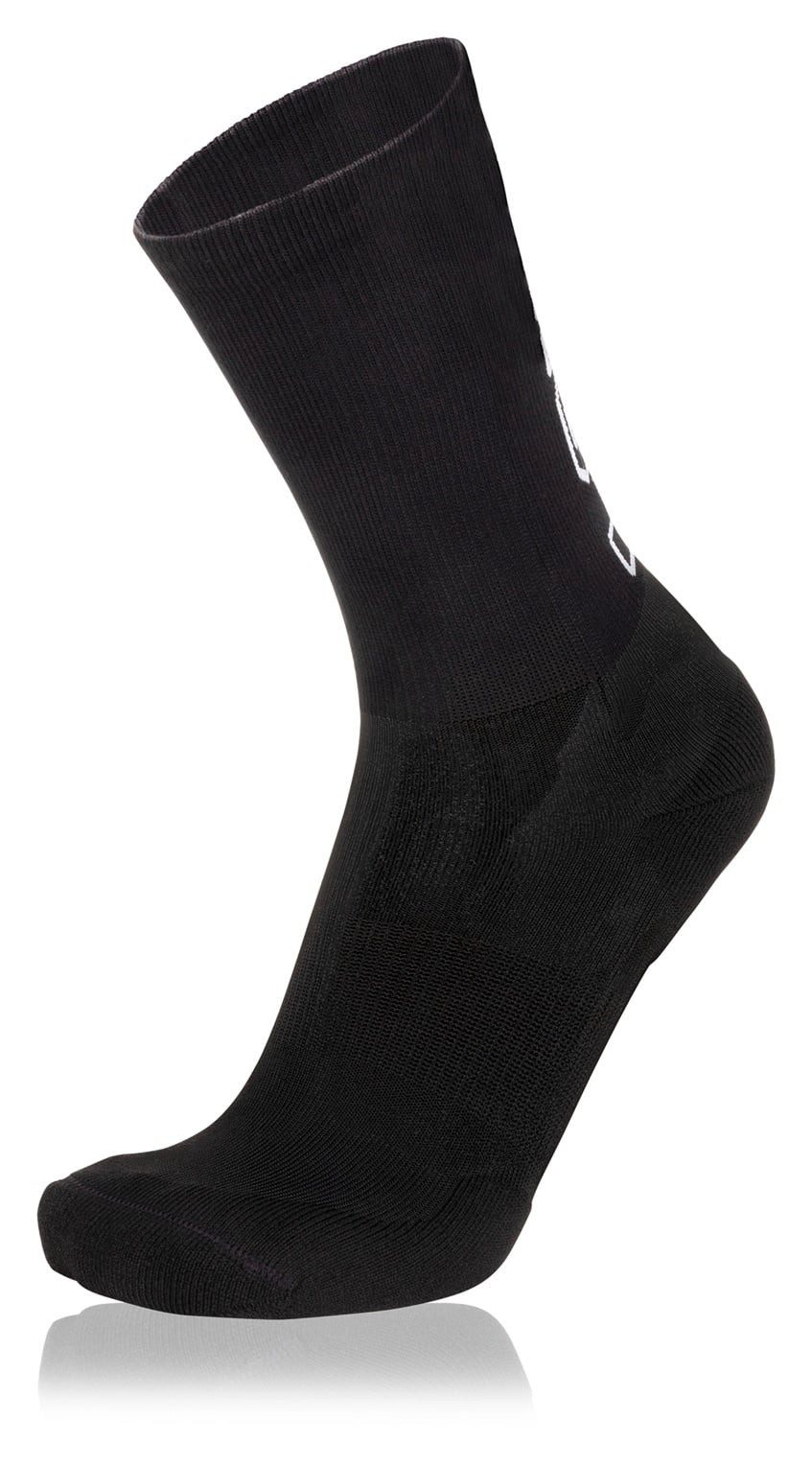 Lowa Socken Tagessocke Crew Logo Hybrid (für leichte Wanderungen) schwarz - 1 Paar
