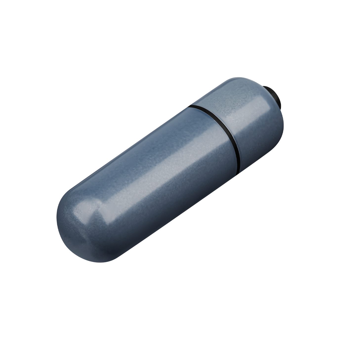 Auflege-Vibrator EIS EIS 'Klassisches Minivibrator 5.9cm, grau Bullet', inkl. Batterien