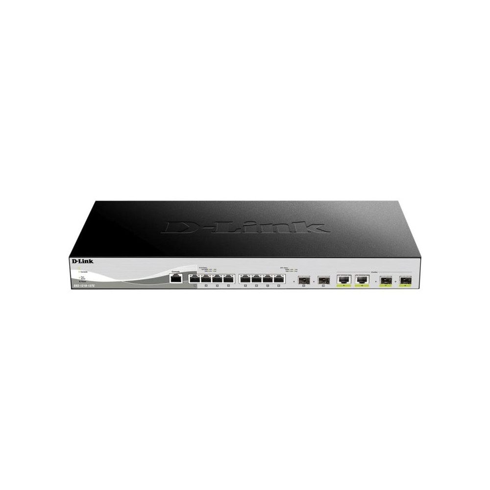 D-Link D-Link DXS-1210-12TC/E Switch für hohe Kapazität. WLAN-Router, Umweltfreundliche Technologie integriert