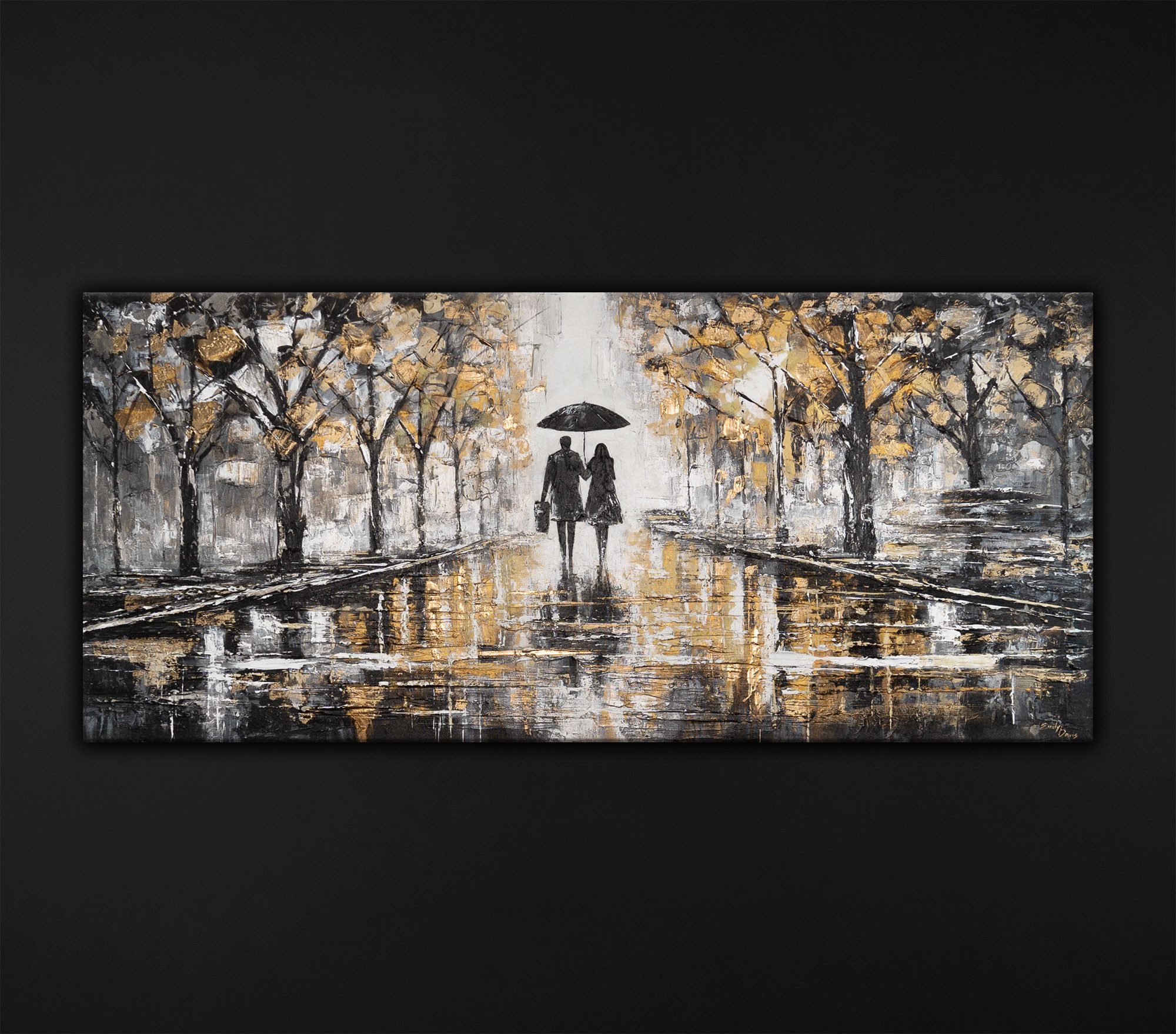 YS-Art Gemälde Wandbild, Schöne Stadt, Wolkenkratzer, Big Apple, Paris, Rom günstig online kaufen