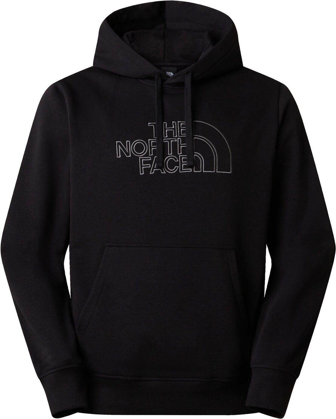 The North Face Rollkragenpullover M DREW PEAK LIGHT REGULAR HOOD TNF BLACK/ANTHRACITE GR