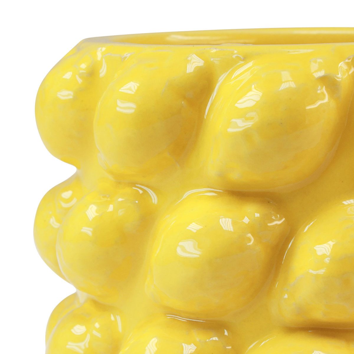 Viana Übertopf Blumentopf Keramik Übertopf Zitronen günstig online kaufen