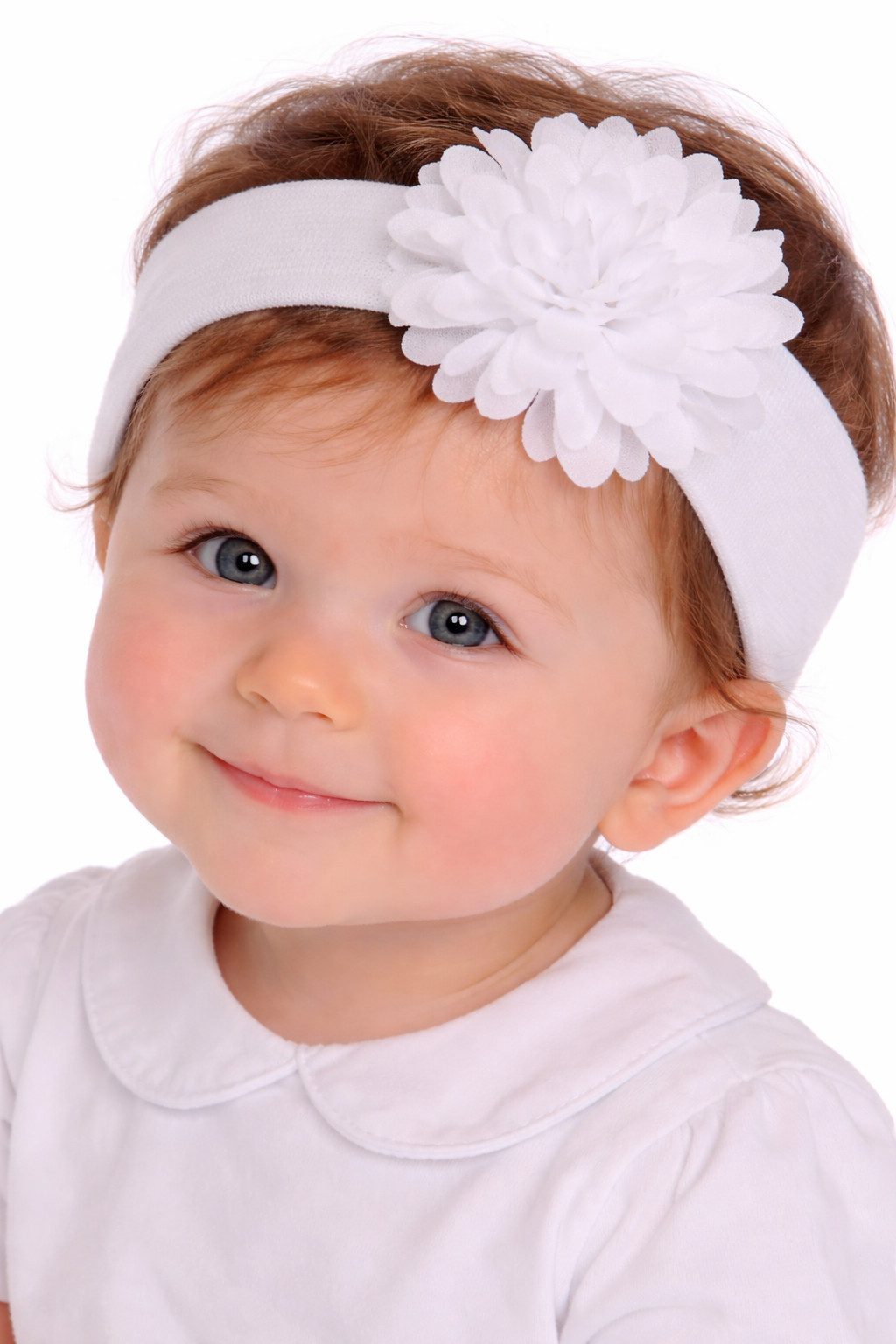 La Bortini Stirnband Kopfband für Babys und Kinder Kopfband Haarschmuck Haarband elastisch, weich, ab 0Mon