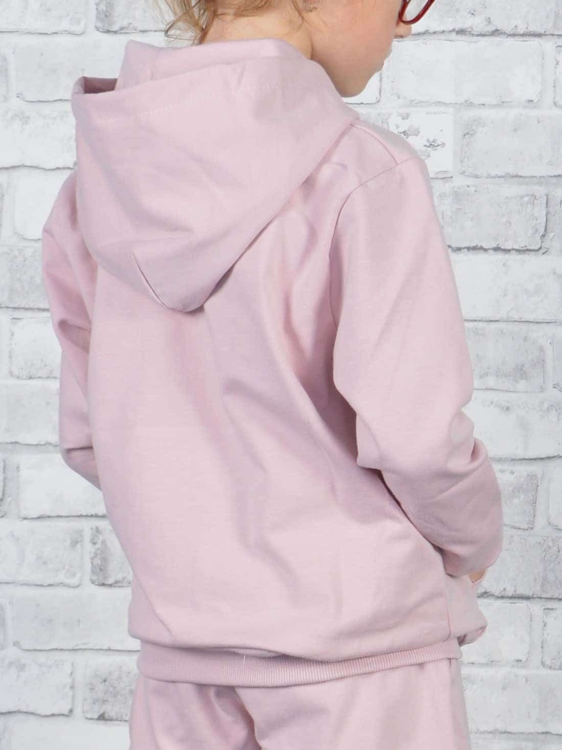 KMISSO Hoodie Mädchen Kapuzen Pullover (1-tlg) Kapuze mit Kängurutasche