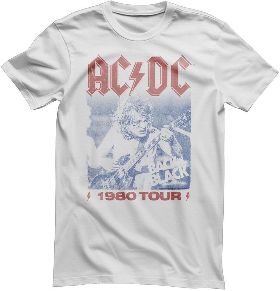 AC/DC T-Shirt AC/DC 1980 TOUR T-Shirt