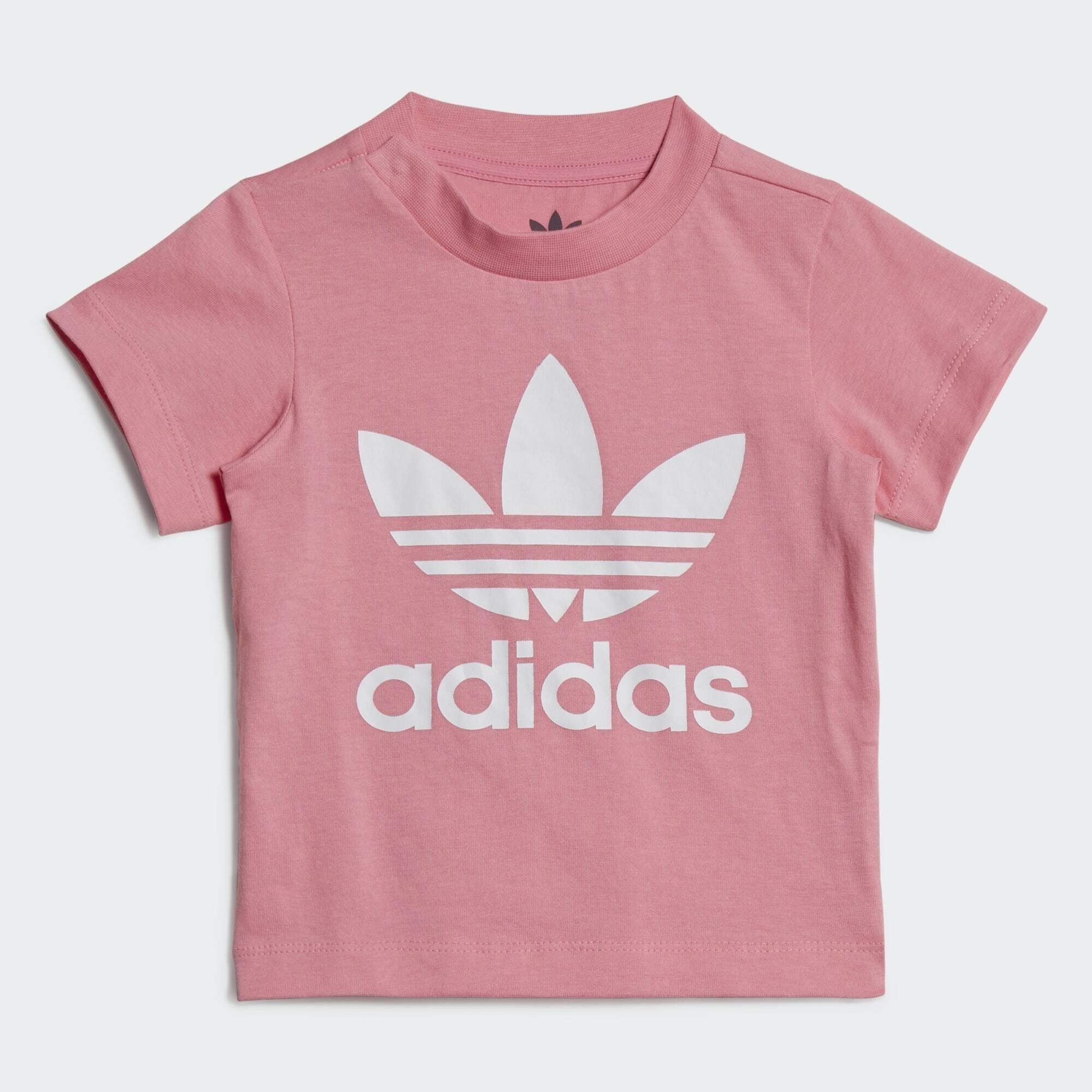 adidas Originals Pink TREFOIL T-SHIRT T-Shirt Bliss