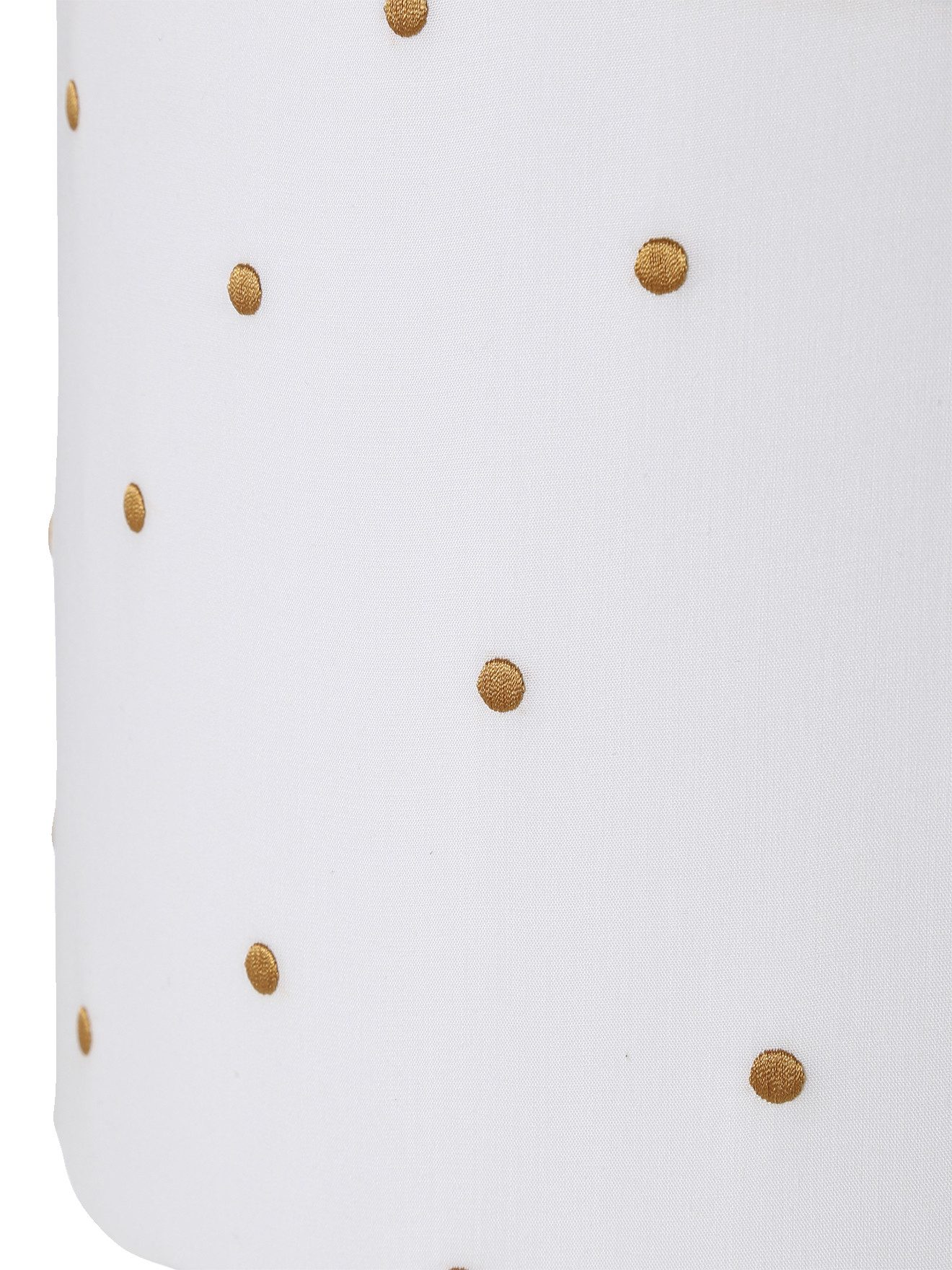 vertbaudet Lampenschirm Kinderzimmer Lampenschirm mit gestickten Tupfen günstig online kaufen