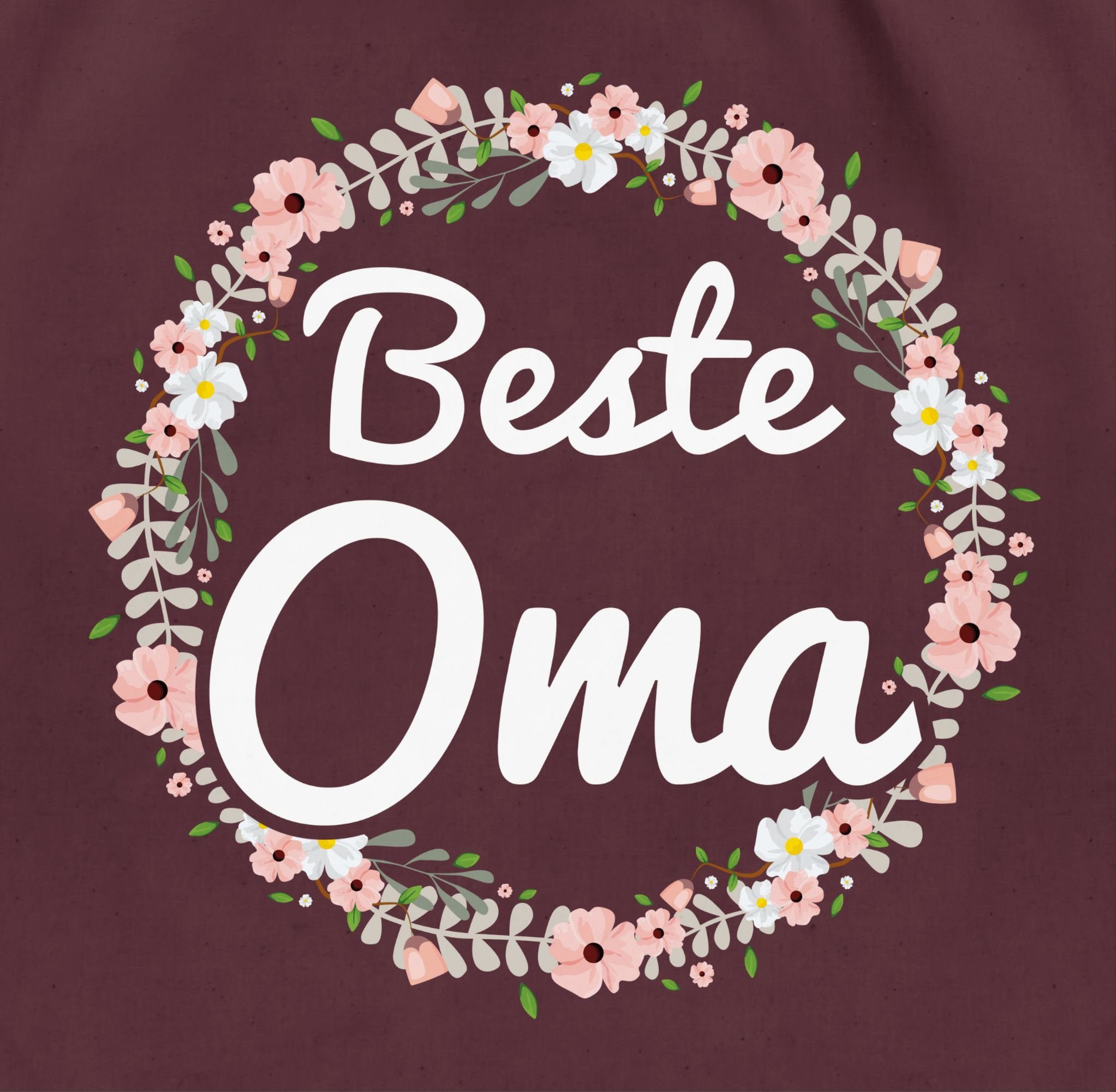 Shirtracer Turnbeutel Beste Oma I Geschenk Oma Geschenkidee Omi Beste, Oma Großmutter