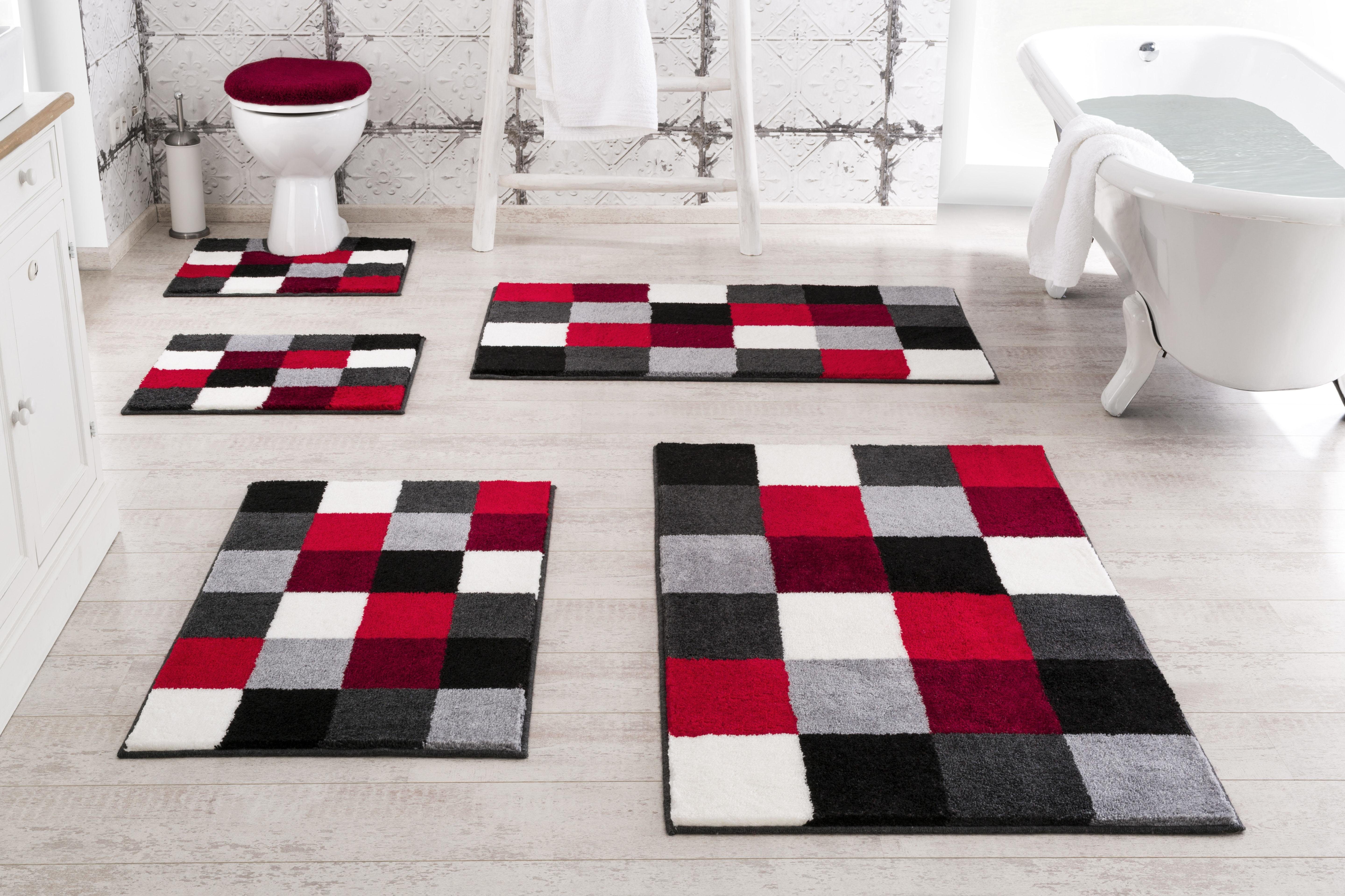 Grund Badematte BONA, Höhe 20 mm, fußbodenheizungsgeeignet, Polyester, rech günstig online kaufen