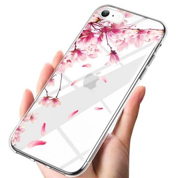 CoolGadget Handyhülle Handy Case Silikon Motiv Series für Apple iPhone 7 / 8 / SE 2020 2022 4,7 Zoll, Hülle hochauflösendem Muster für iPhone SE 2. iPhone 5/5s Schutzhülle