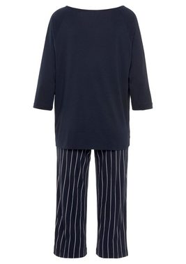 Schiesser Schlafanzug "Modern Nightwear" (2 tlg) in 3/4-Довжина, seitliche Taschen