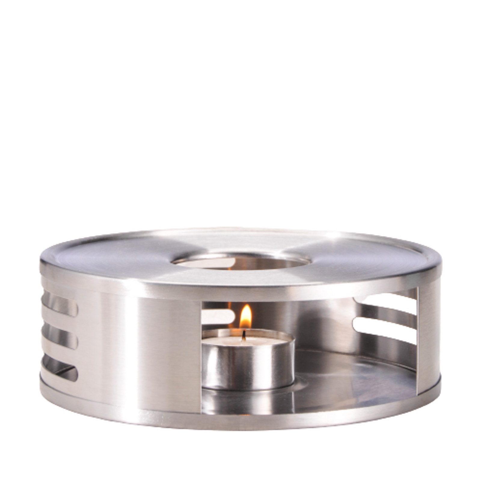 Gravidus Teestövchen Edelstahl Stövchen inkl. Teelichthalter Kaffee Tee Wärmer