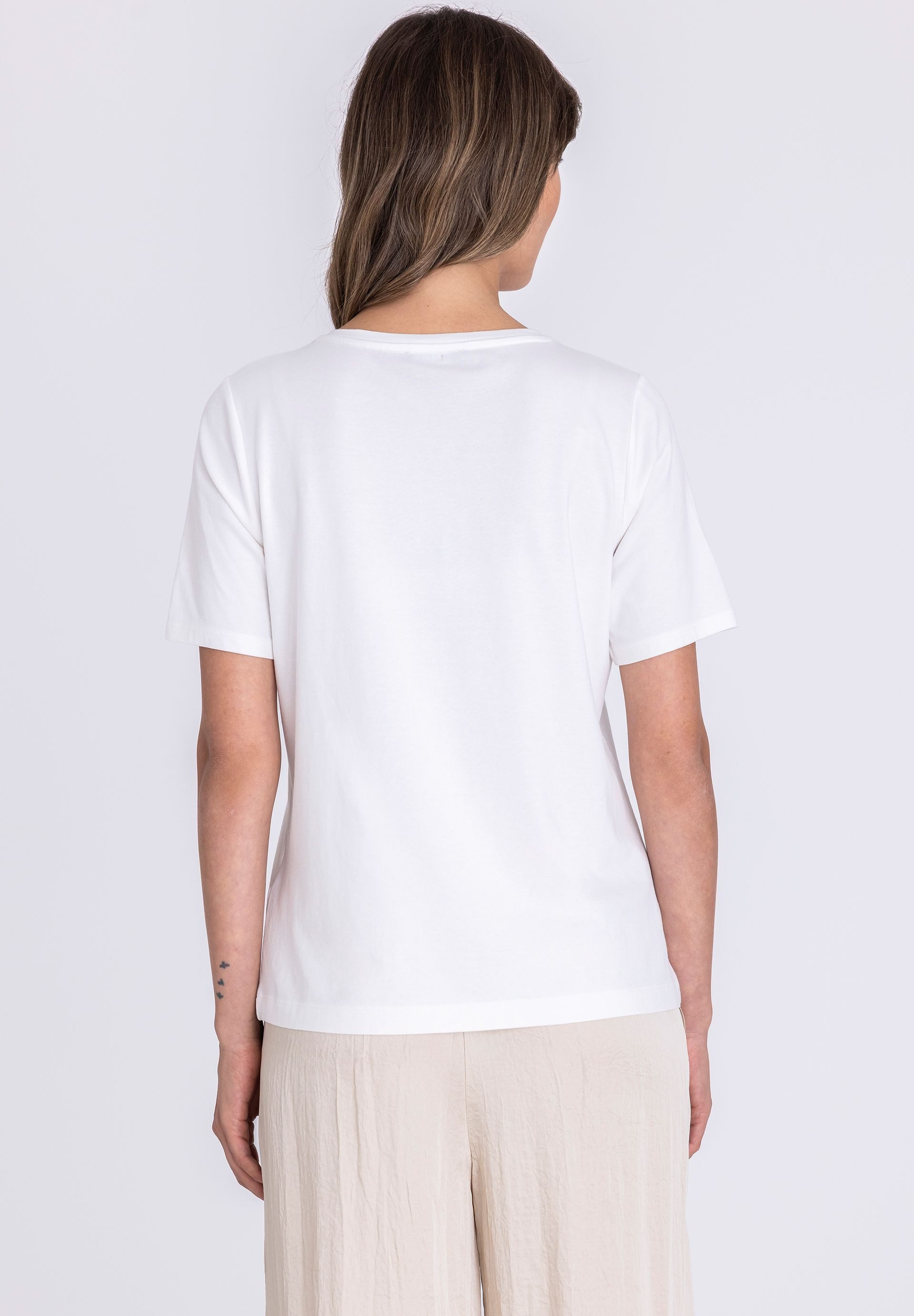 TUZZI T-Shirt mit Zierstreifen