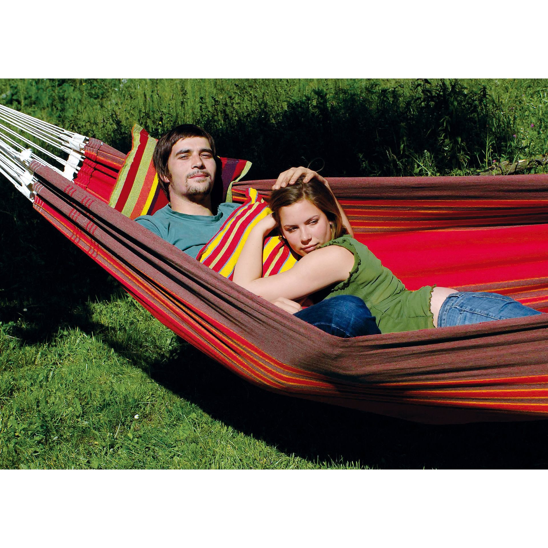 Amazonas Hängematte Amazonas brasilianische Hängematte 'Paradiso' terracotta