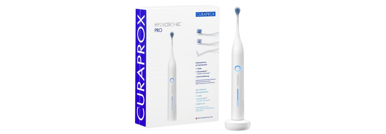 CURAPROX Elektrische Zahnbürste Hydrosonic Pro Schallzahnbürste online kaufen OTTO