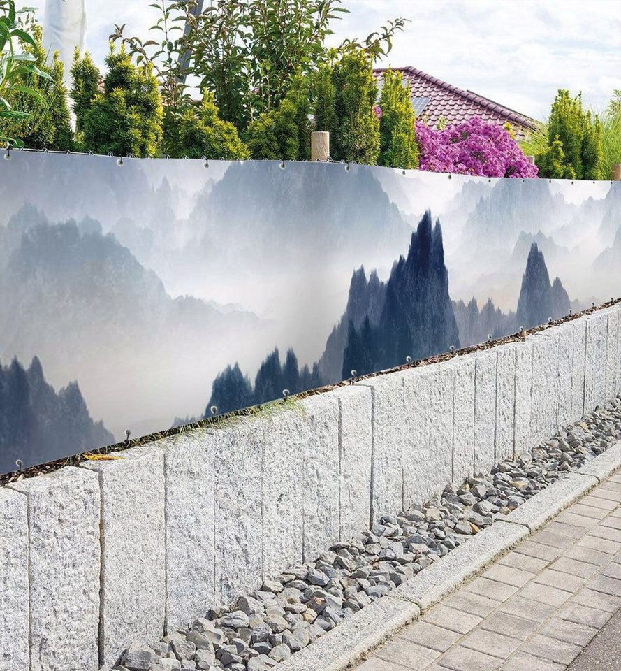 Thumbnail - MyMaxxi Sichtschutzzaunmatten Zaunbanner Landschaft seicht Sichtschutz Garten Zaun