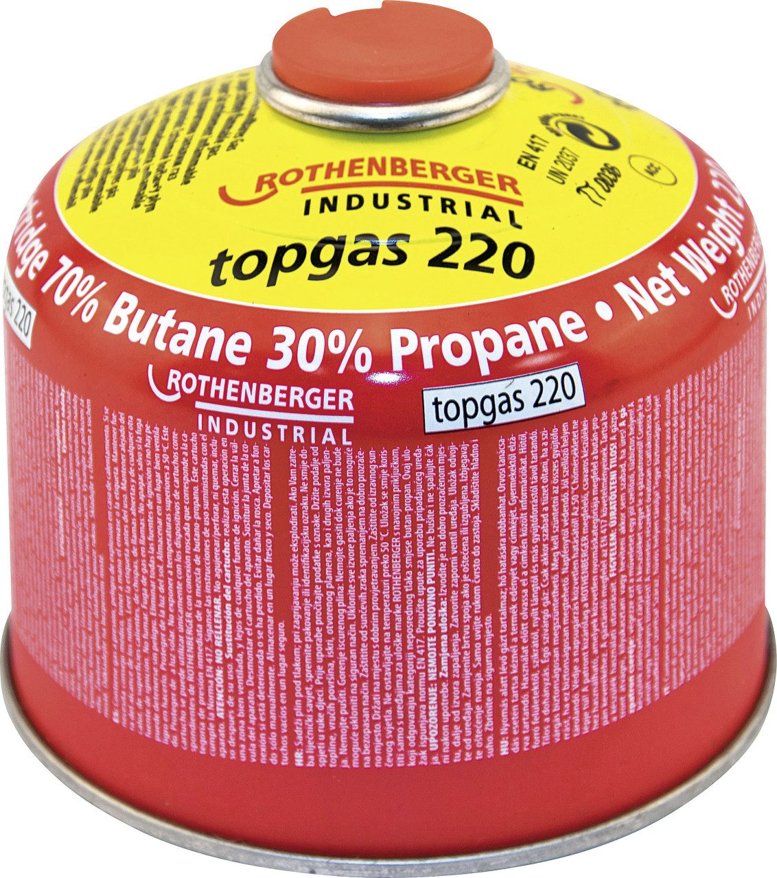 Rothenberger Lötkolben Rothenberger Top Gas 220 Schraubkartusche 220 g