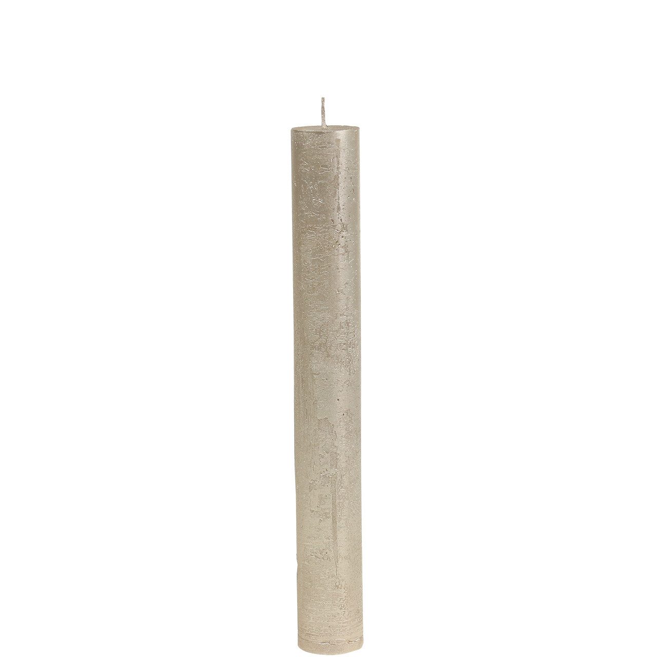 Florists Products Spitzkerze Elegante durchgefärbte Champagner Stabkerzen 34mm x 240mm -, 4 Stück