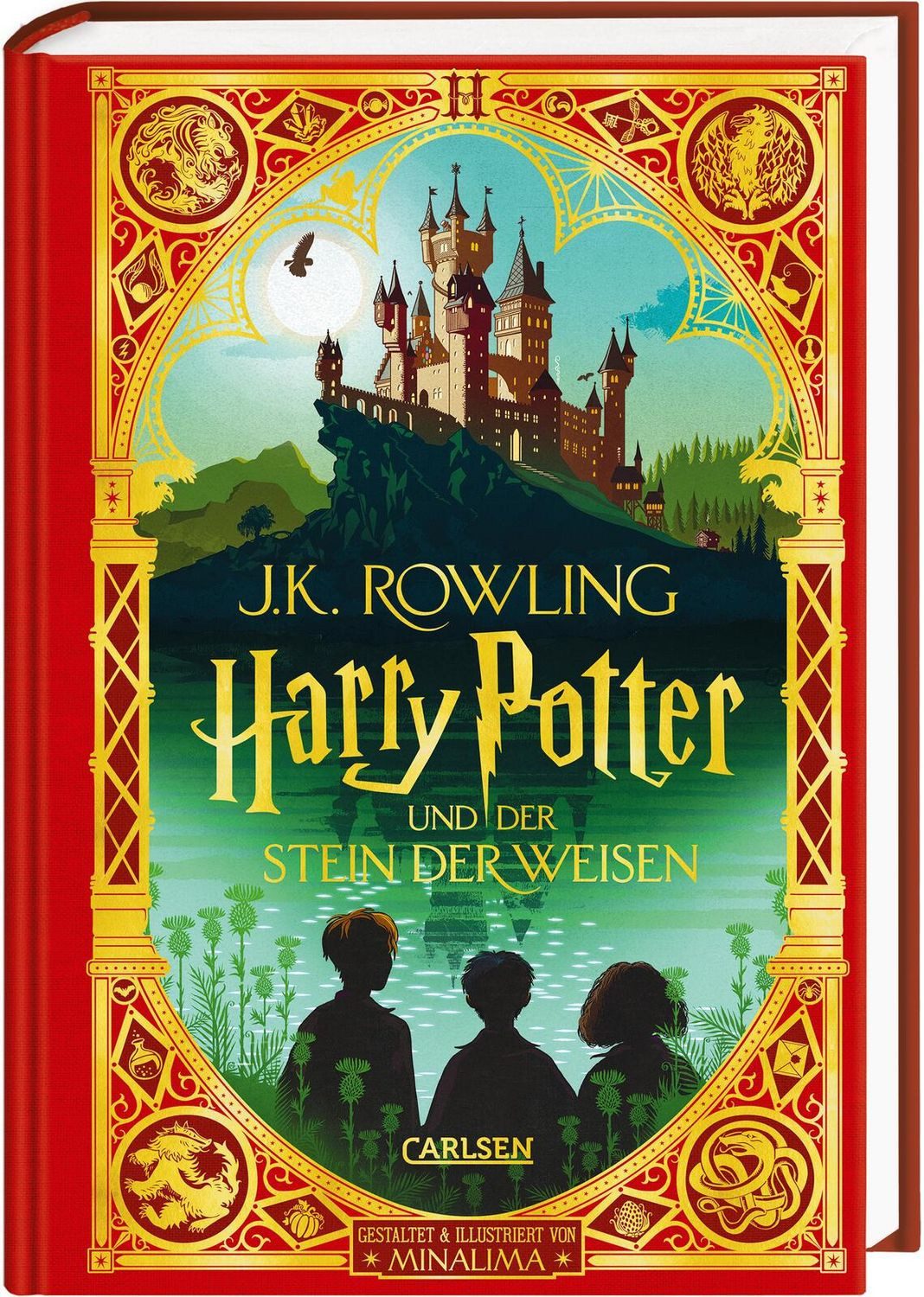 Harry Potter und der Stein der Weisen (Papierkunst-Edition mit 3D-Aufk / J. K. Rowling