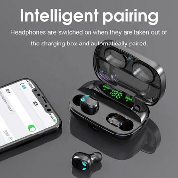 Daskoo In-Ear TWS Kopfhörer Bluetooth 5.0 Touch Control In-Ear-Kopfhörer (Wireless Lärmminderung Headset)