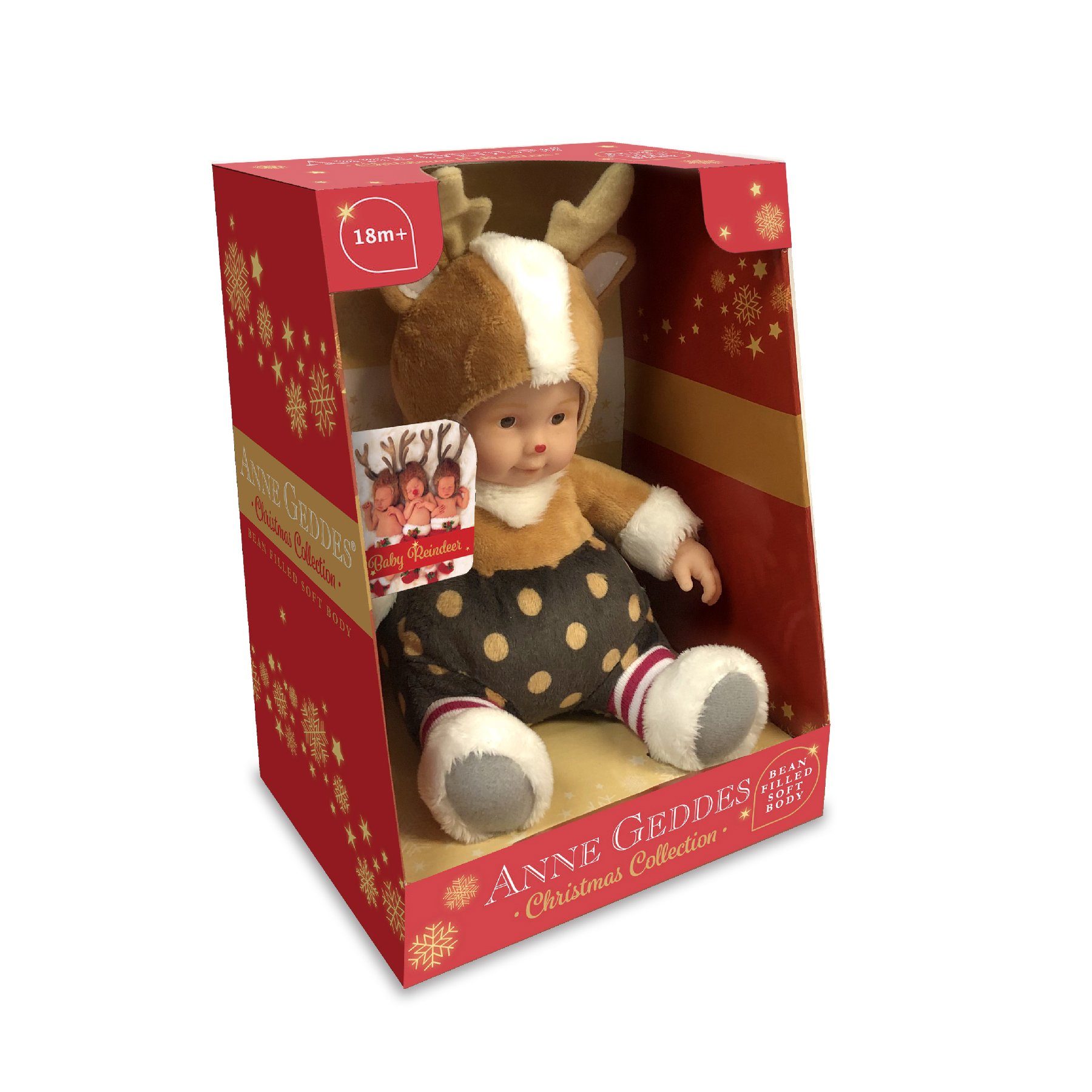 ANNE GEDDES Babypuppe "Christmas Edition"