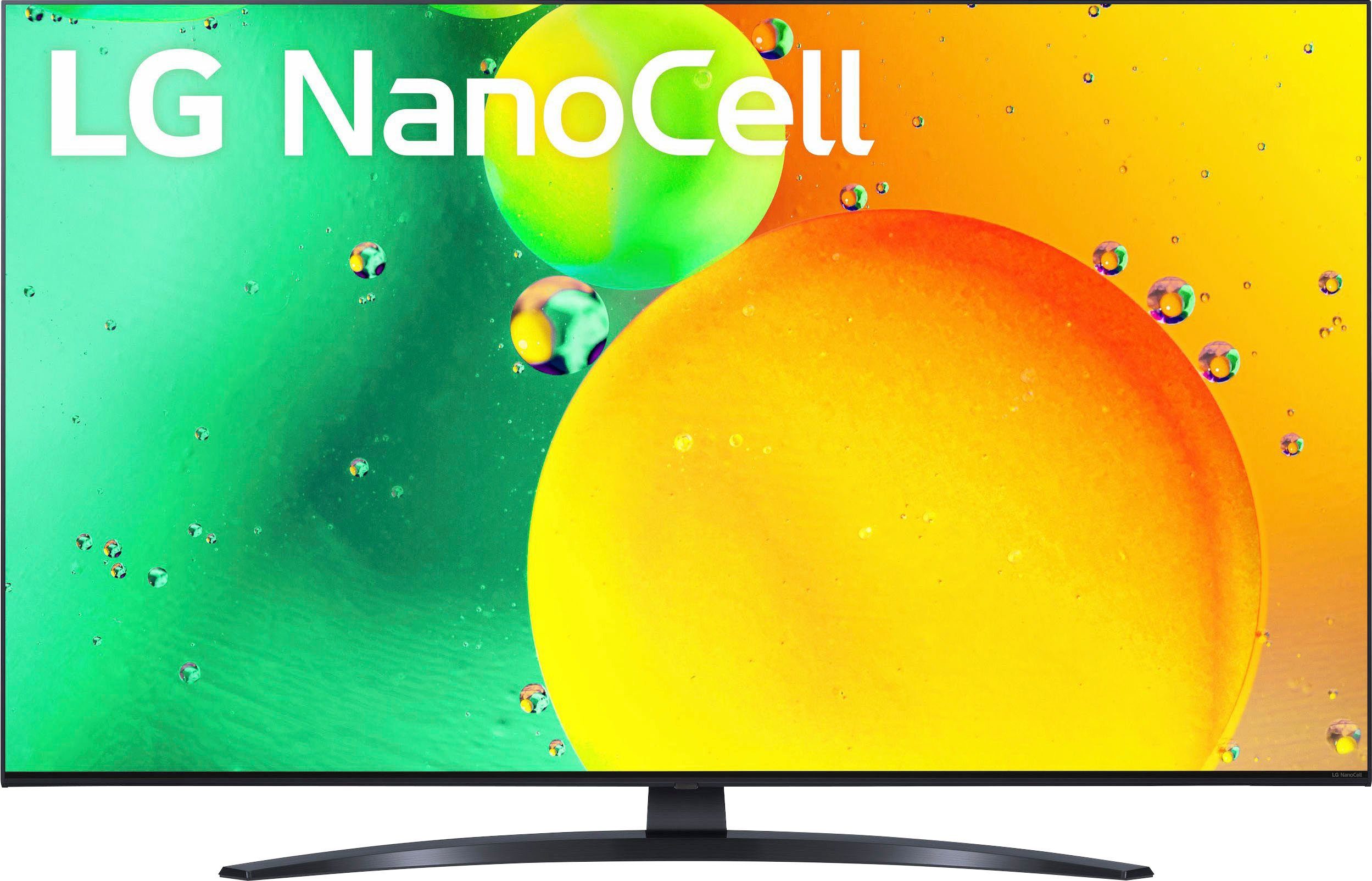 Smart-TV, Zoll, Ultra cm/50 LED-Fernseher Direct 4K α5 4K Sprachassistenten) (126 HD, 2.0, LG LED, Gen5 HDMI AI-Prozessor, 50NANO769QA