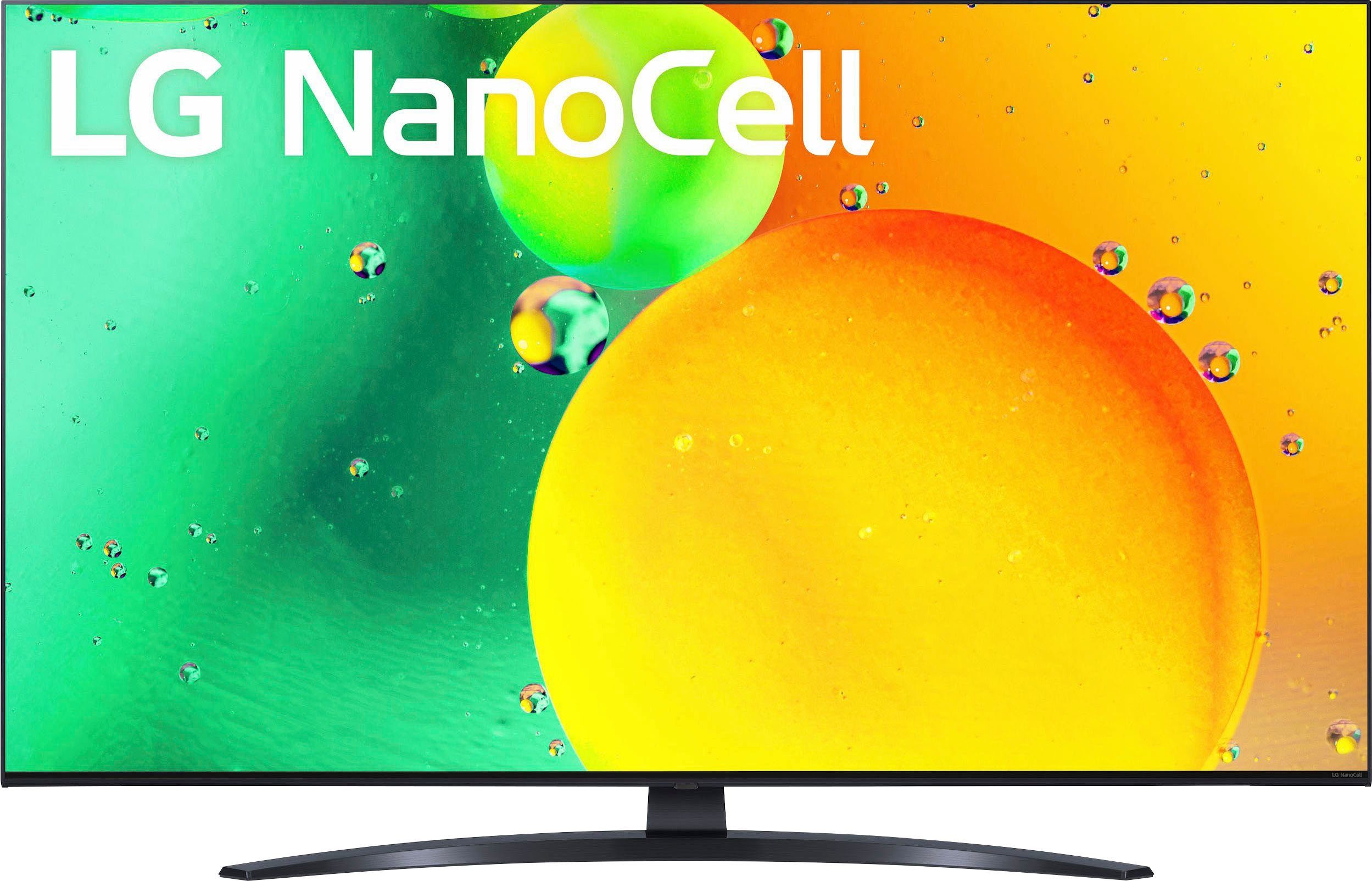 50NANO769QA cm/50 Gen5 Zoll, AI-Prozessor, HDMI LED, (126 2.0, 4K HD, Direct Ultra Sprachassistenten) Smart-TV, LED-Fernseher 4K LG α5