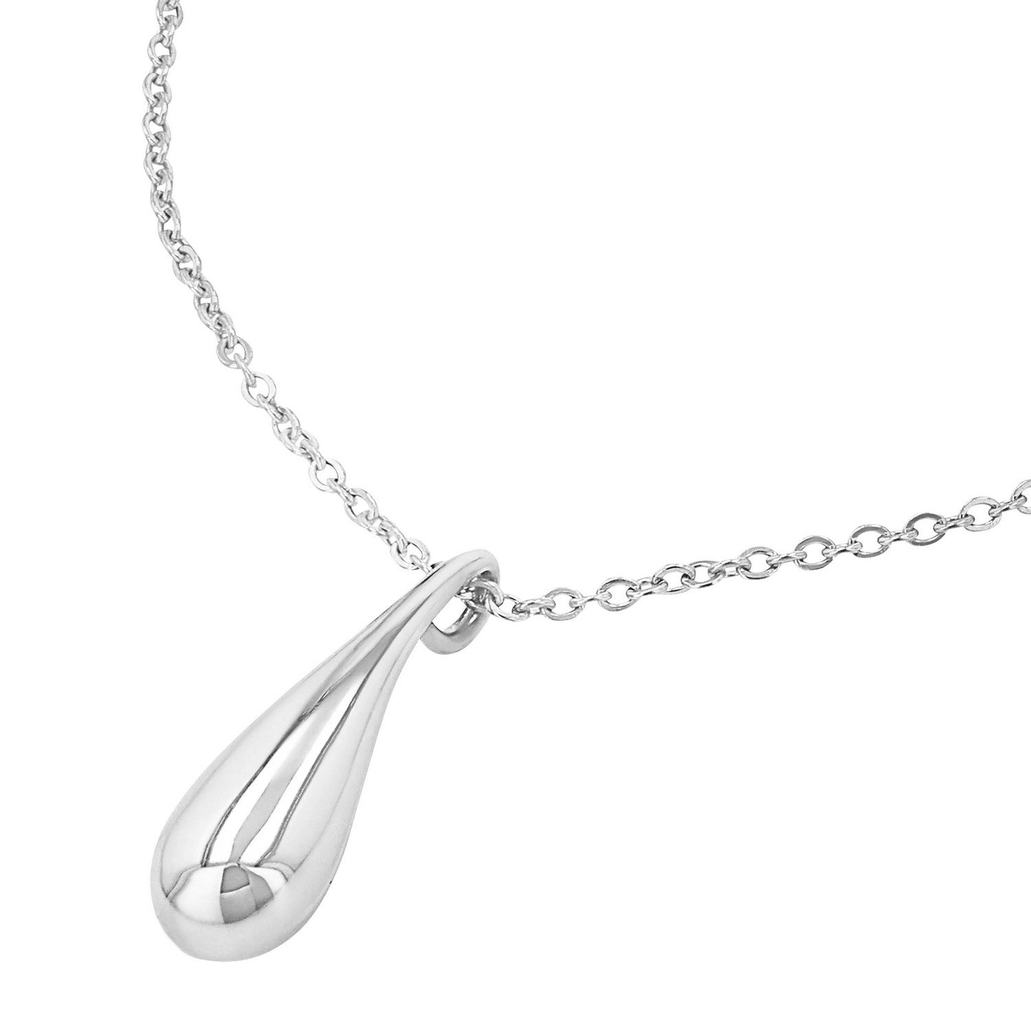 TOM TAILOR Kette mit Anhänger Schmuck Geschenk Edelstahl Tropfen