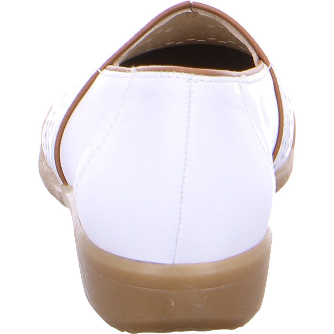 - Schuhe, Ara Andros Slipper Damen Slipper Glattleder weiß 038745 Ara