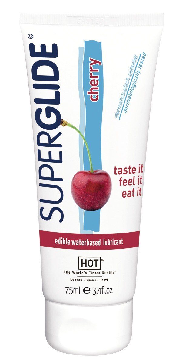 HOT Gleitgel 75 ml - HOT Superglide waterbased cherry 75ml