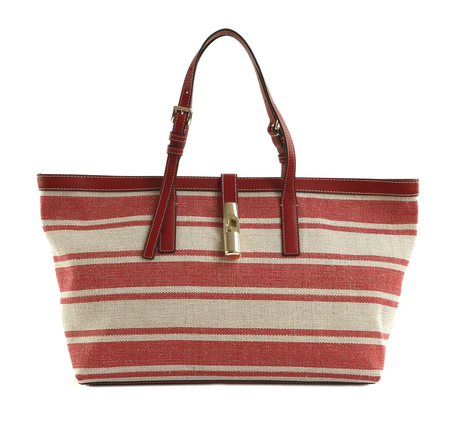 Furla Schultertasche Tote, aus echtem Leder